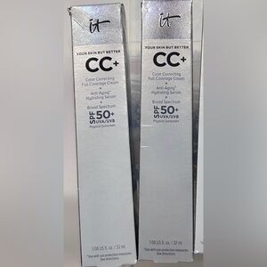 IT Cosmetics CC+ Cream - New! 2 AVAILABLE | $34 FOR BOTH | Shade Medium